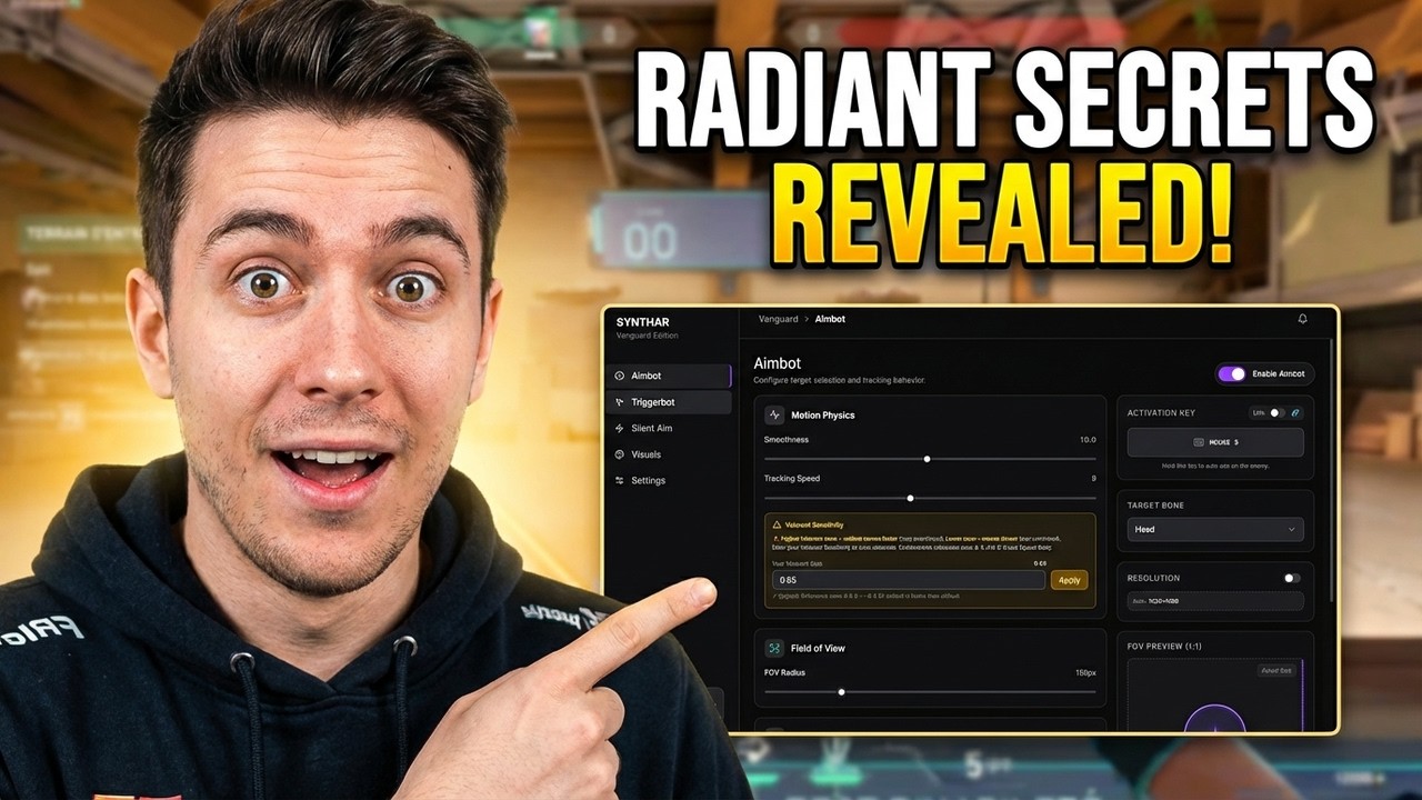 Valorant Colorbot Radiant Rank Gameplay | External Undetected