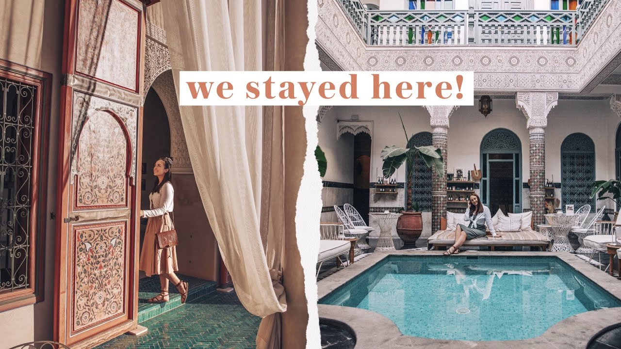 Staying in a Beautiful Moroccan RIAD! | + Hidden Tranquility in Marrakech's Le Jardin Secret