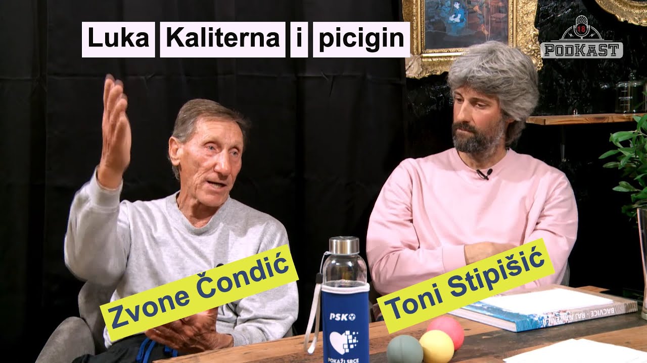 Zvone Čondić i Toni Stipišić - Luka Kaliterna i picigin