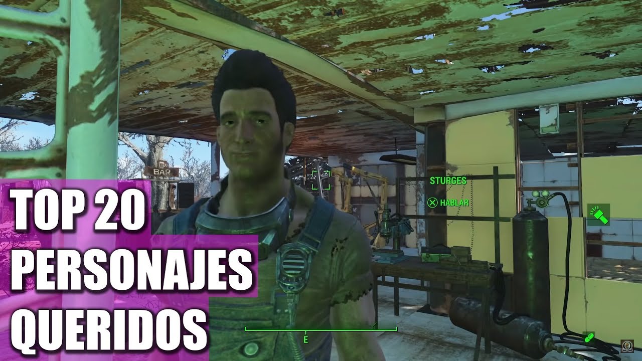 FALLOUT 4 | TOP 20 PERSONAJES QUERIDOS