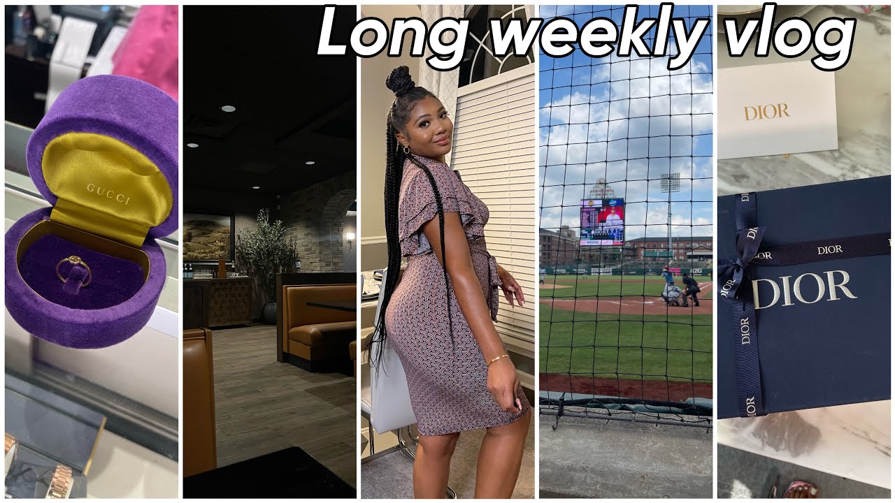 WEEKLY VLOG: Accountability? I'm Struggling, Family BBQ, Luxury Retail Therapy, front row seats.