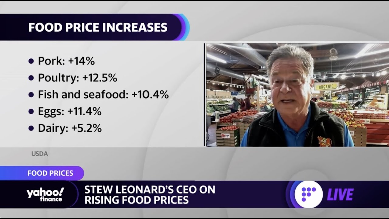 Inflation: Tips to beat food inflation wit Stew Leonards CEO, 'I've never seen anything like this'