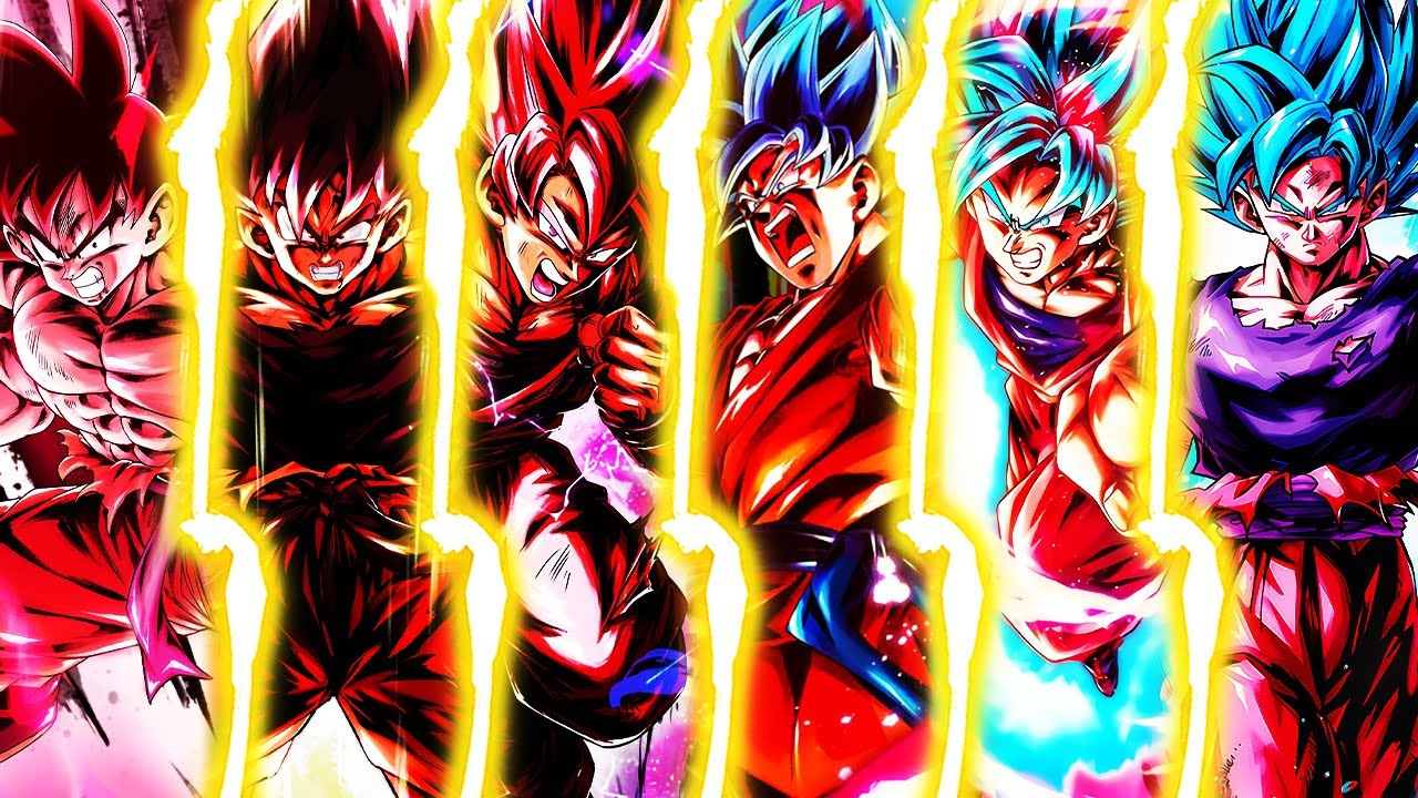 The FULL KAIOKEN Team in Dragon Ball Legends