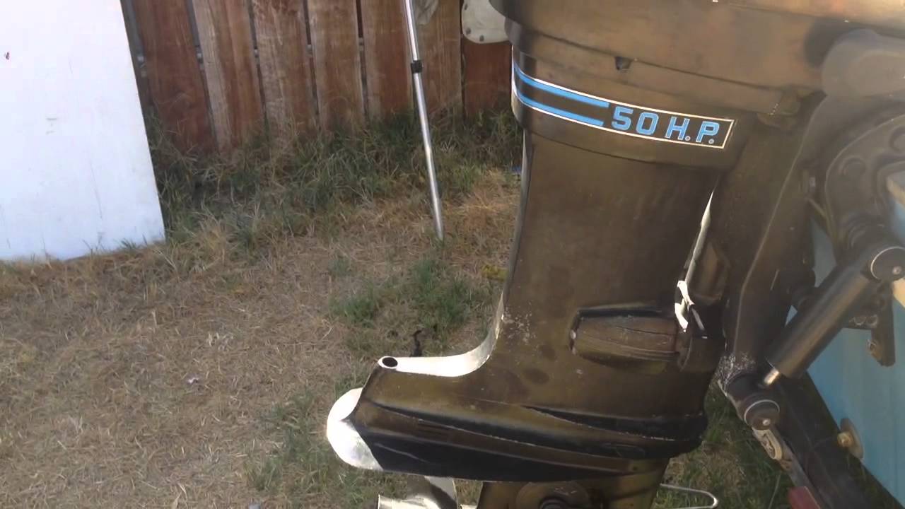 1976 Mercury 500 50 hp outboard motor