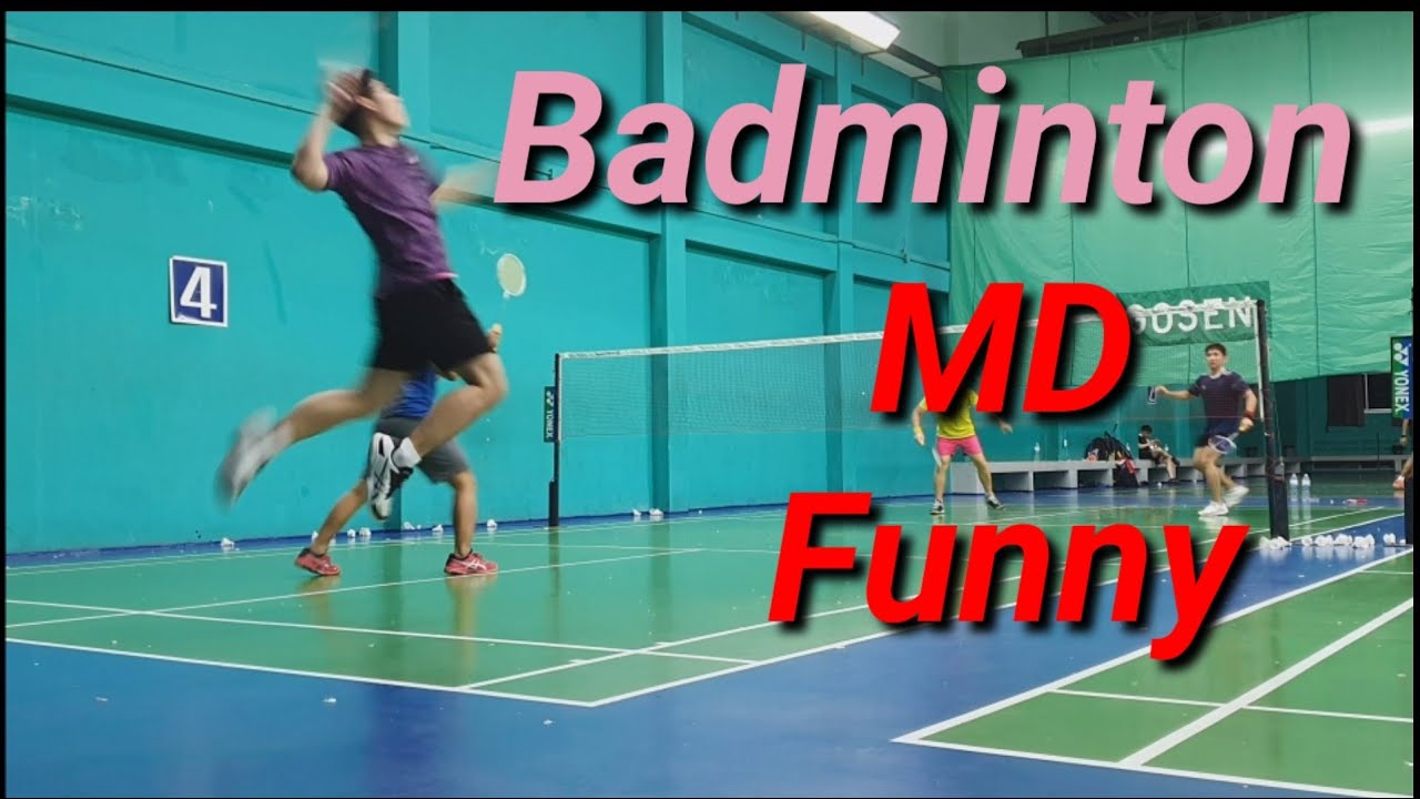 Badminton MD ชายคู่ สุดฮา สนามมิตรเสนา set 1
