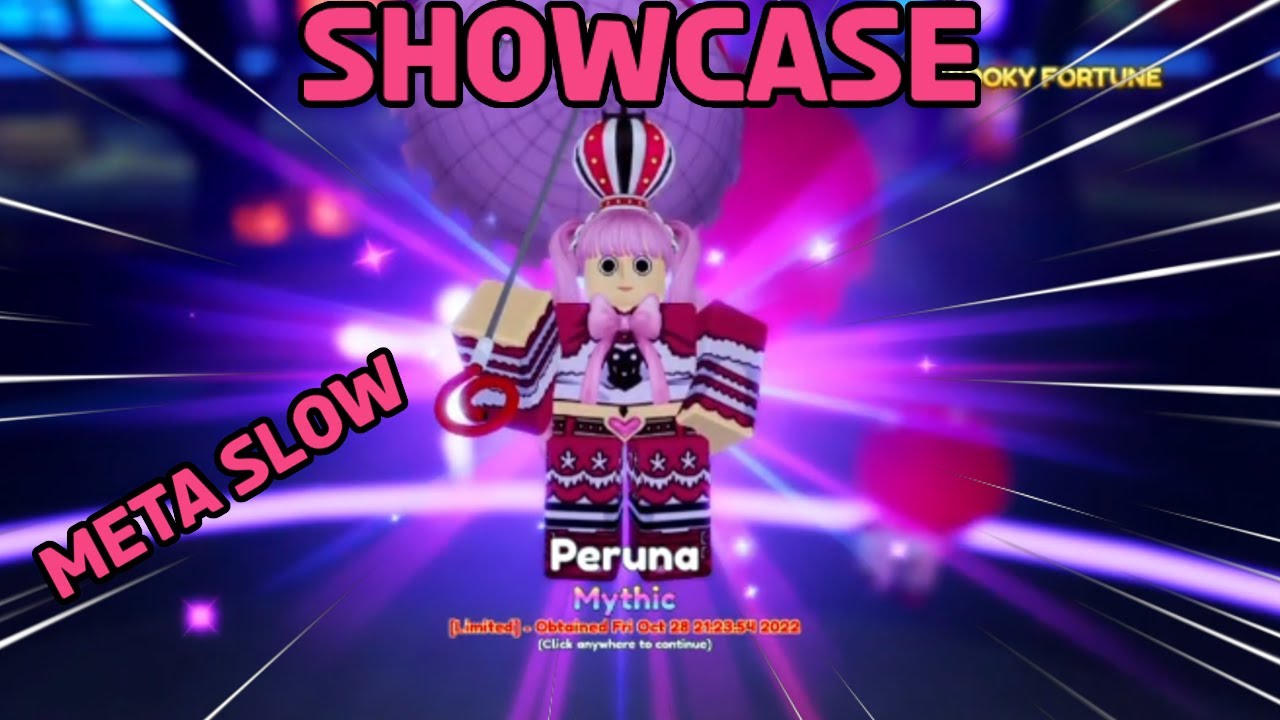 *LIMITED* PERONA SHOWCASE (ANIME ADVENTURES)