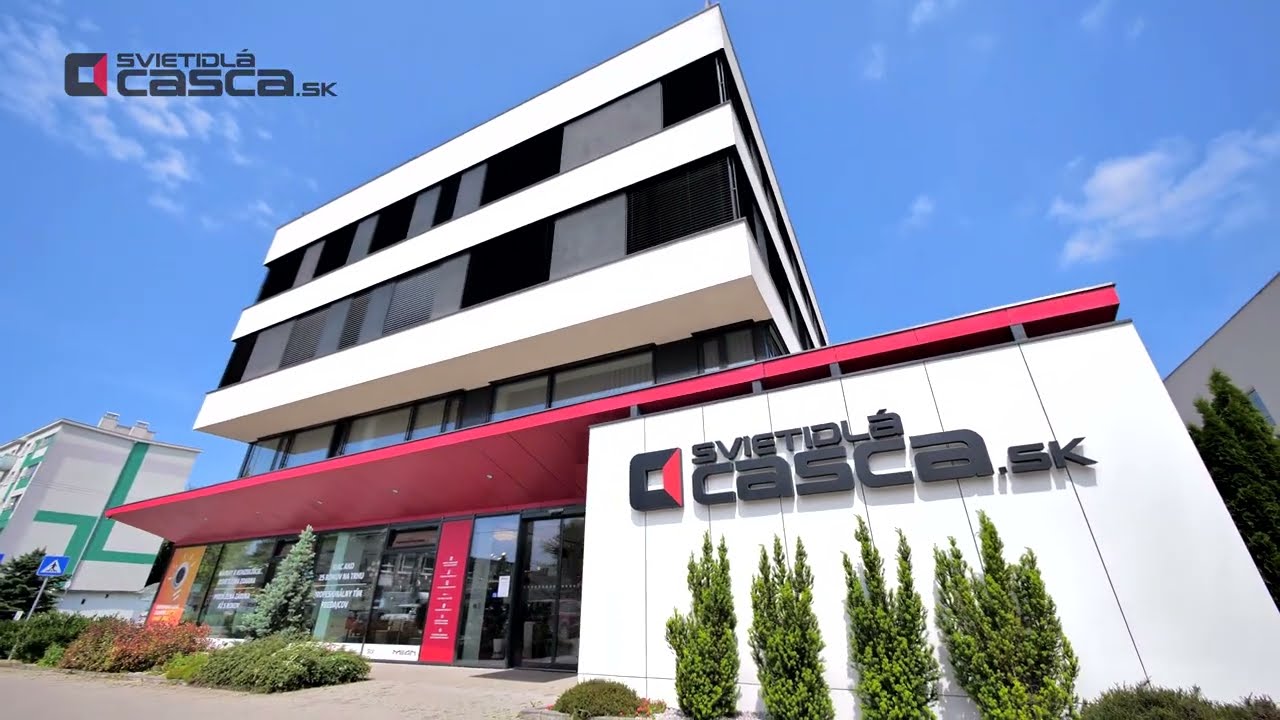 Modern&yacute; showroom CASCA Svietidl&aacute; | Predajňa svietidiel Bratislava