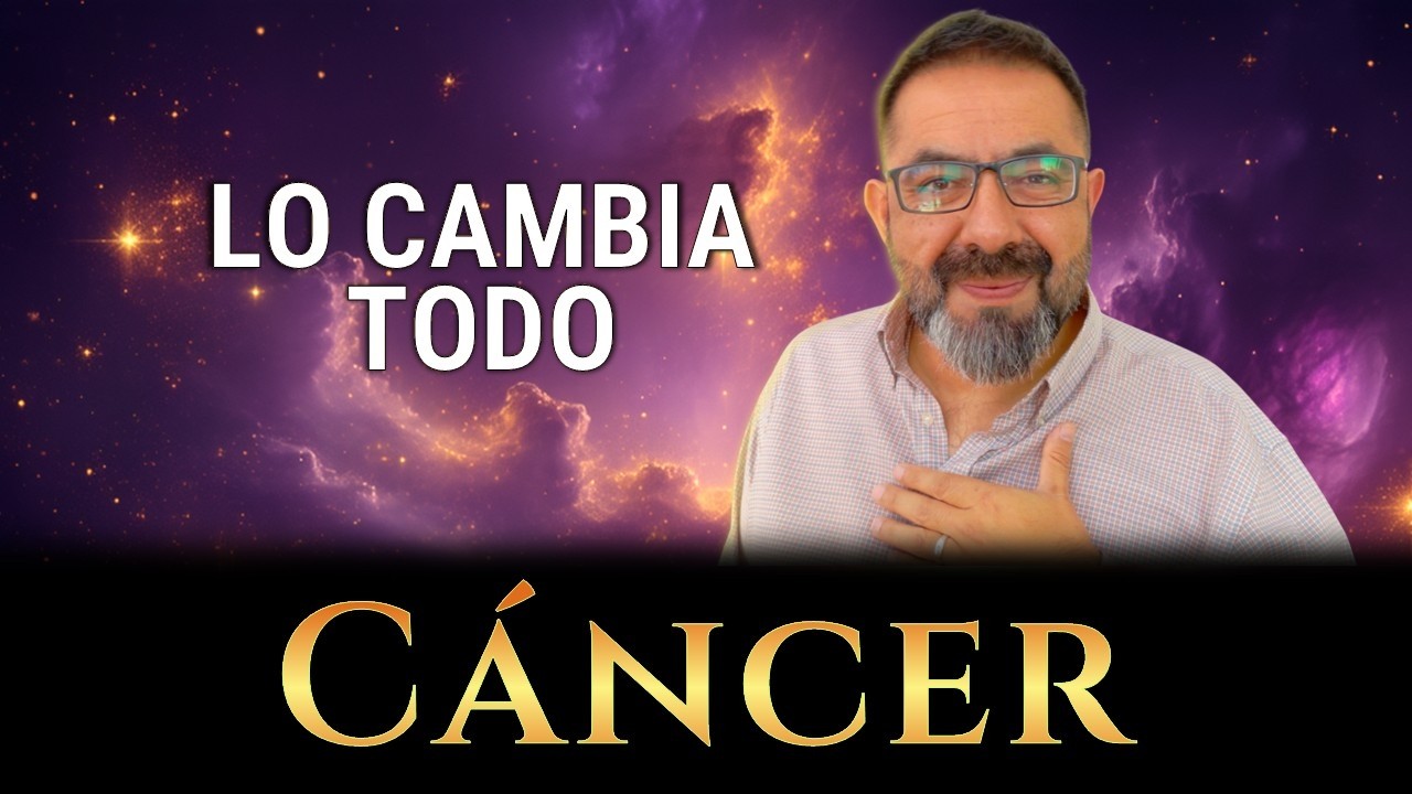 Cáncer ♋️ Es un MILAGRO. Di ADIÓS a los problemas 🔮 TAROT hoy (clip)