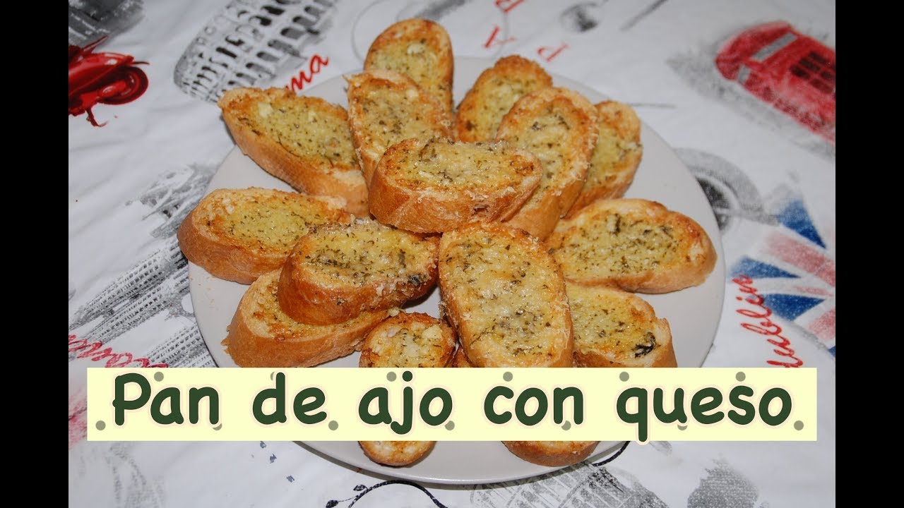 PAN DE AJO CON QUESO