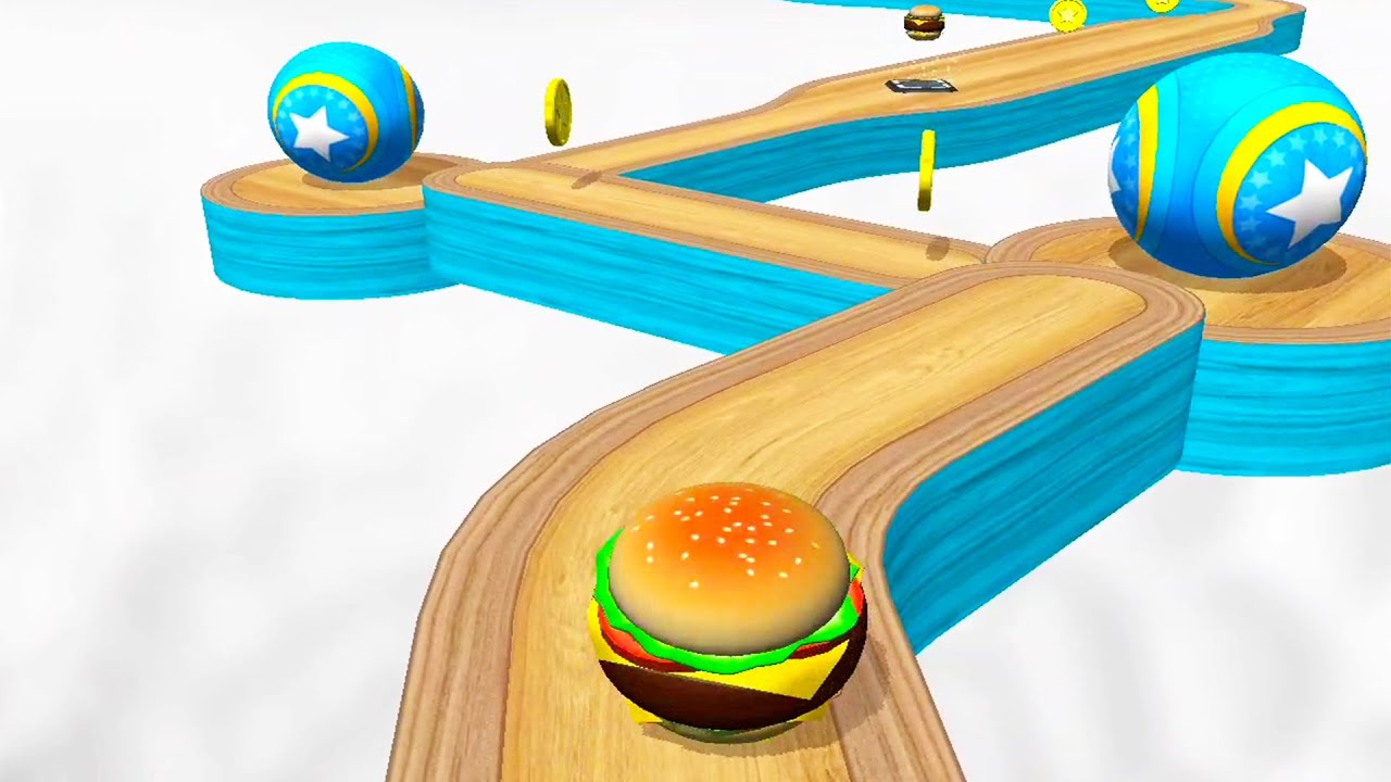 Going Balls - All Levels Burger ball Gameplay #4 Android/iOS (Levels 37-41)