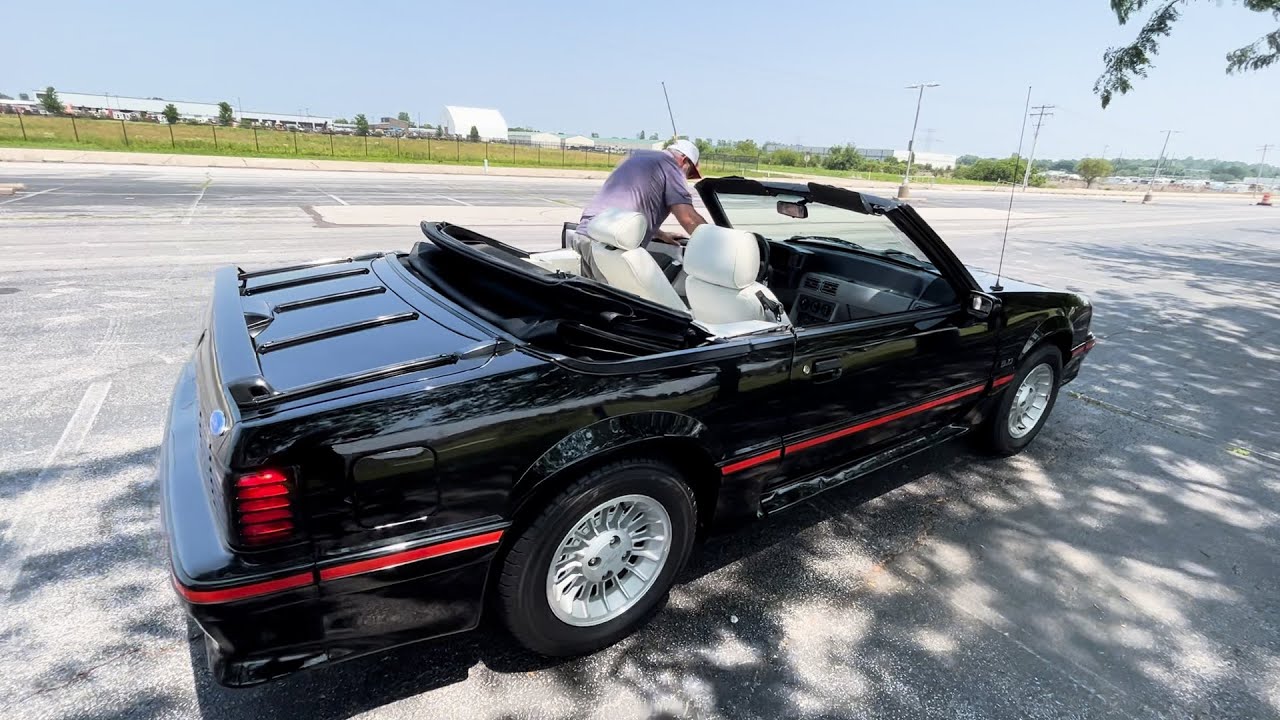 SOLD 1989 Ford Mustang Convertible! For Sale at Fast Lane Classic Cars