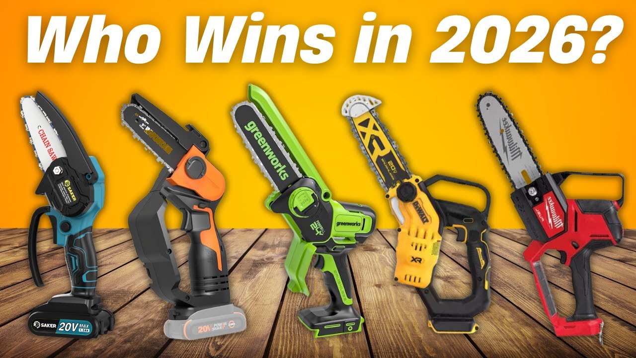 The 5 Best Cordless Mini Chainsaws of 2025 [Product Guide & Reviews]
