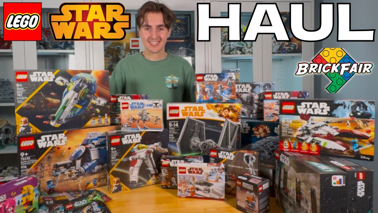 OGROMNA ZNIZKA LEGO Star Wars ZA 1500 DOLAR&Oacute;W! Zestawy Brick Fair VA i lato 2025!