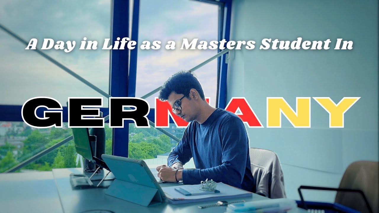 A day In My Life as a Masters Student in Germany 🇩🇪 | RPTU Kaiserslautern
