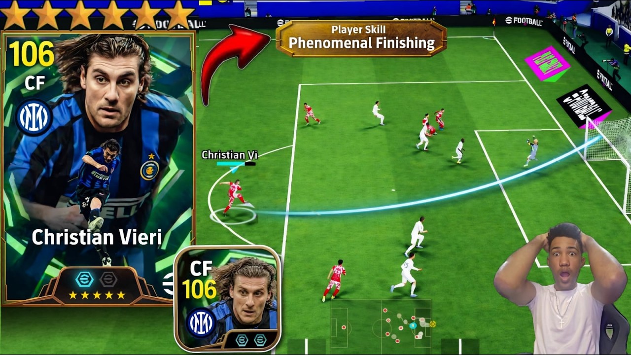VIERI is a GOOD and CHEAP player in eFootball 2026 Mobile.