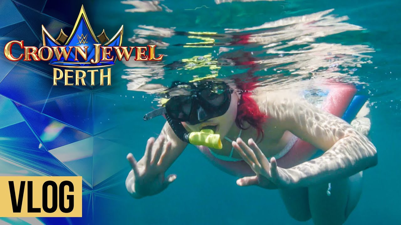 IYO SKY and CM Punk play with quokkas and swim in Australia: Crown Jewel 2025 vlog