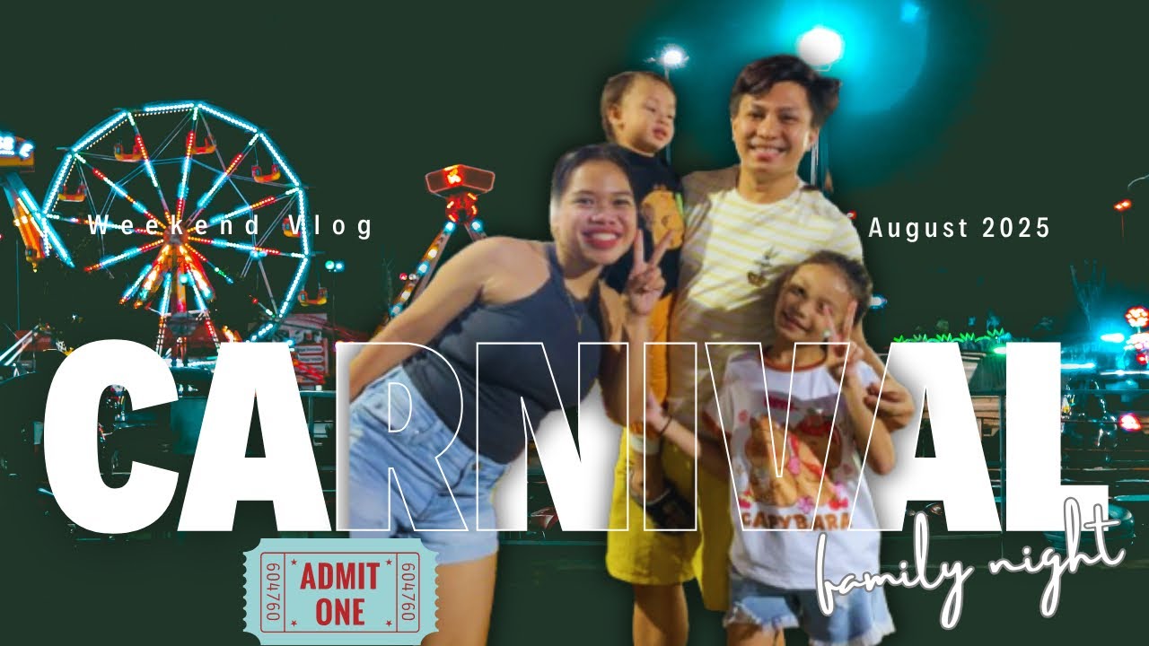 Weekend Vlog: Carnival Night | Baguio Family