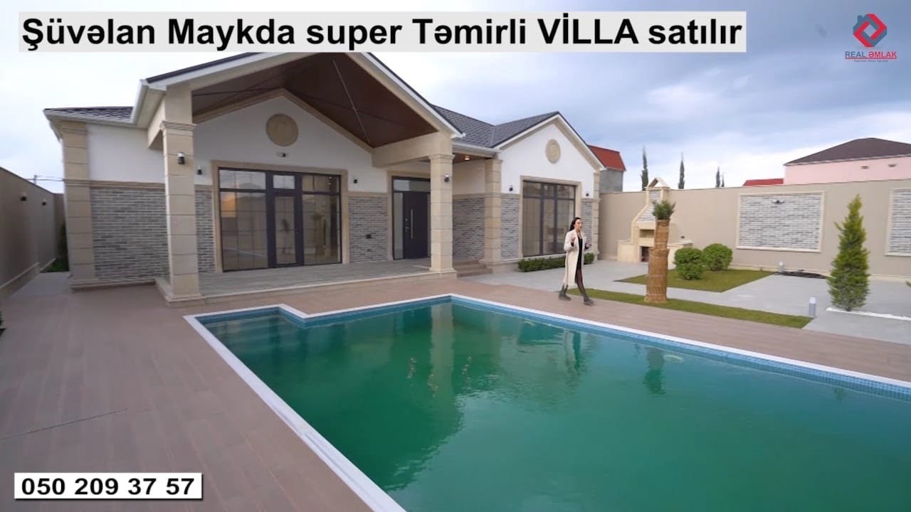 #BağEvi, Ş&uuml;vəlan Mayak Bağlarında, 6 Sotda, 4 otaqlı, 220 m&sup2;, 360.000 AZN, #realemek #bagevisatilir