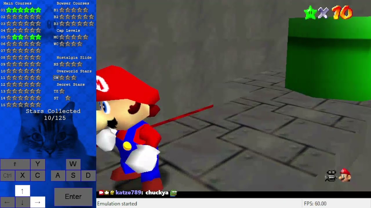 SM64 The Green Star Comet v2.0 [playthrough]