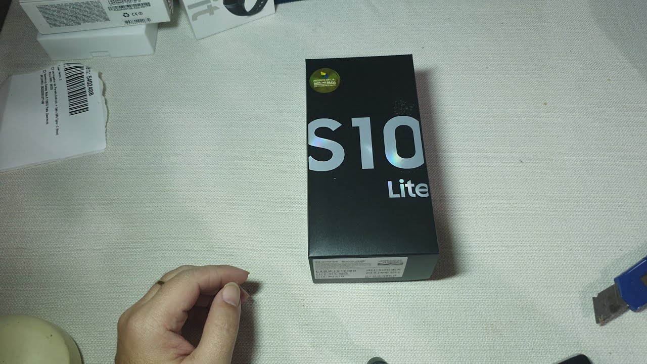 Samsung s10 lite unboxing