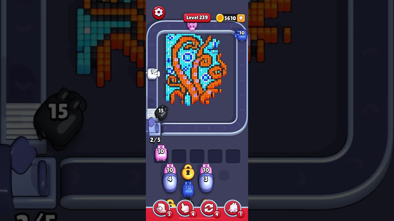 【 Pixel Flow 】Level 239 Fail.2