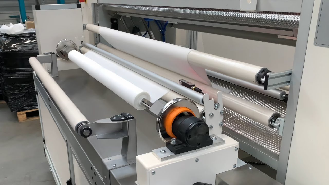 CORELESS FOAM REWINDING CUT-TO-LENGTH MACHINE CTLR-1500 P