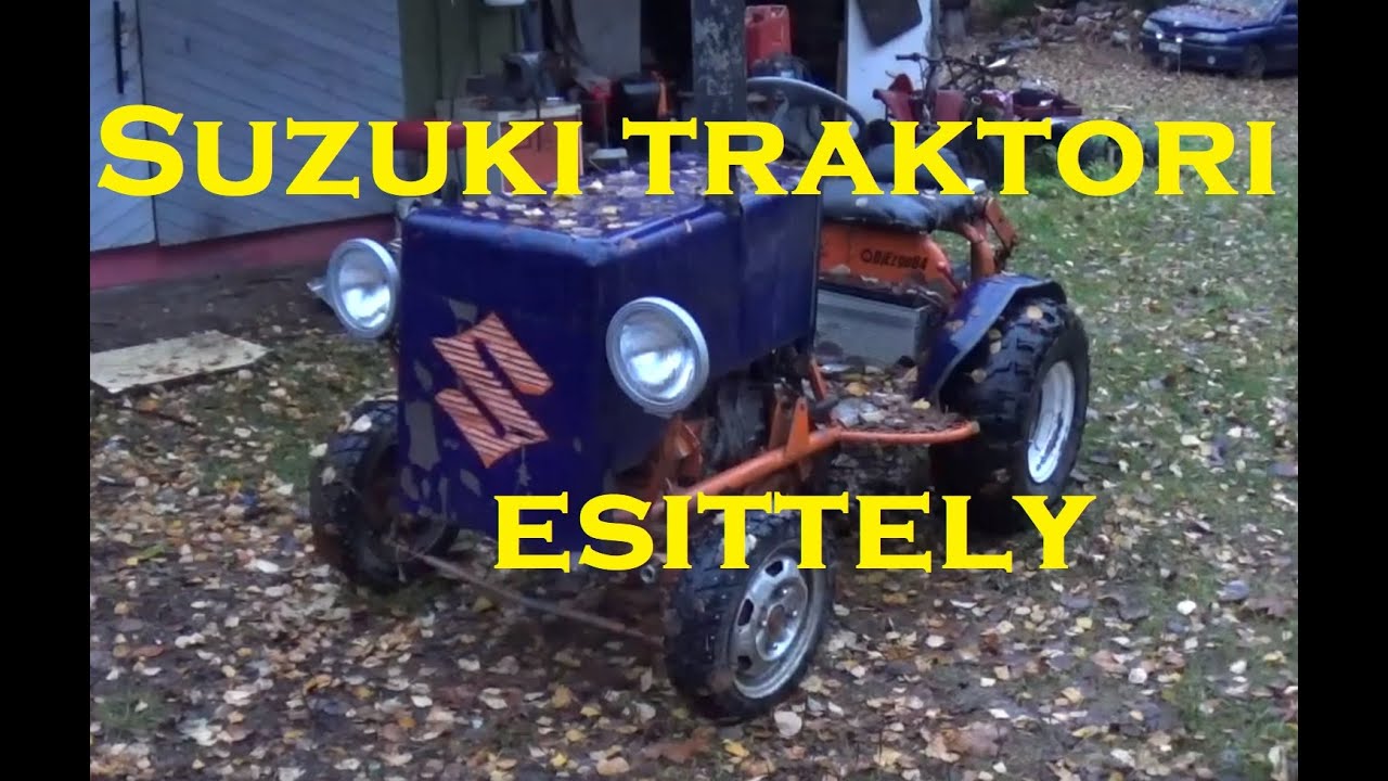 suzuki traktori esittelyvideo