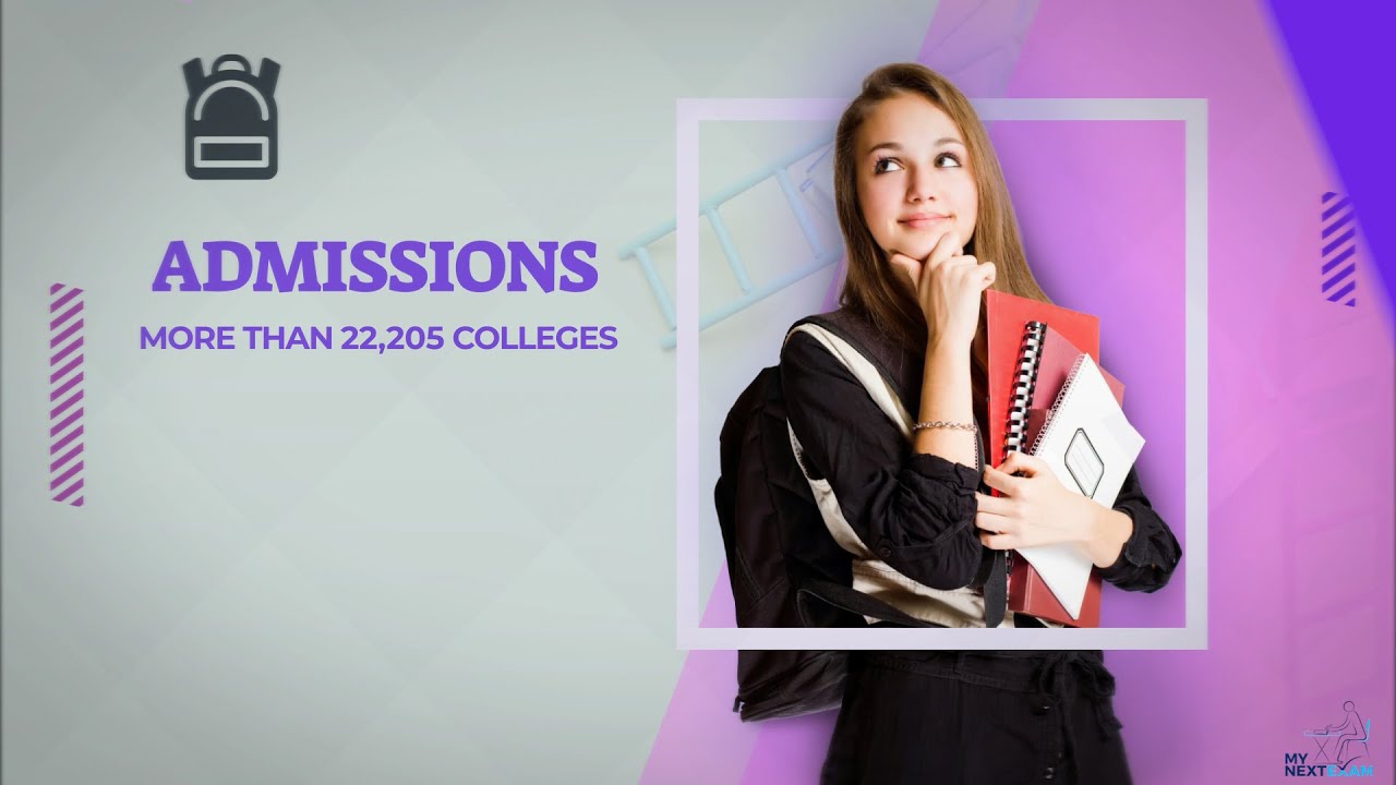 Admission India | Courses in India - complete information on Mynextexam.com