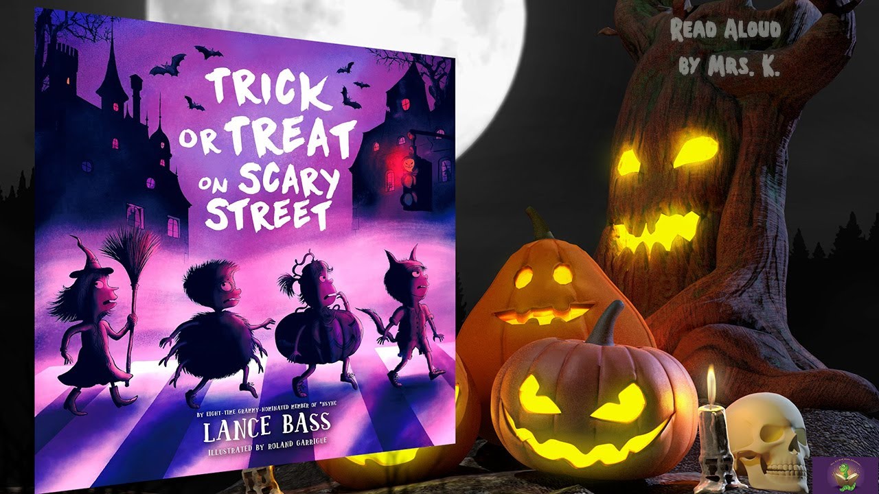 TRICK OR TREAT ON SCARY STREET | A Kids Halloween Read Aloud Picture Book | Storytime | Bedtime