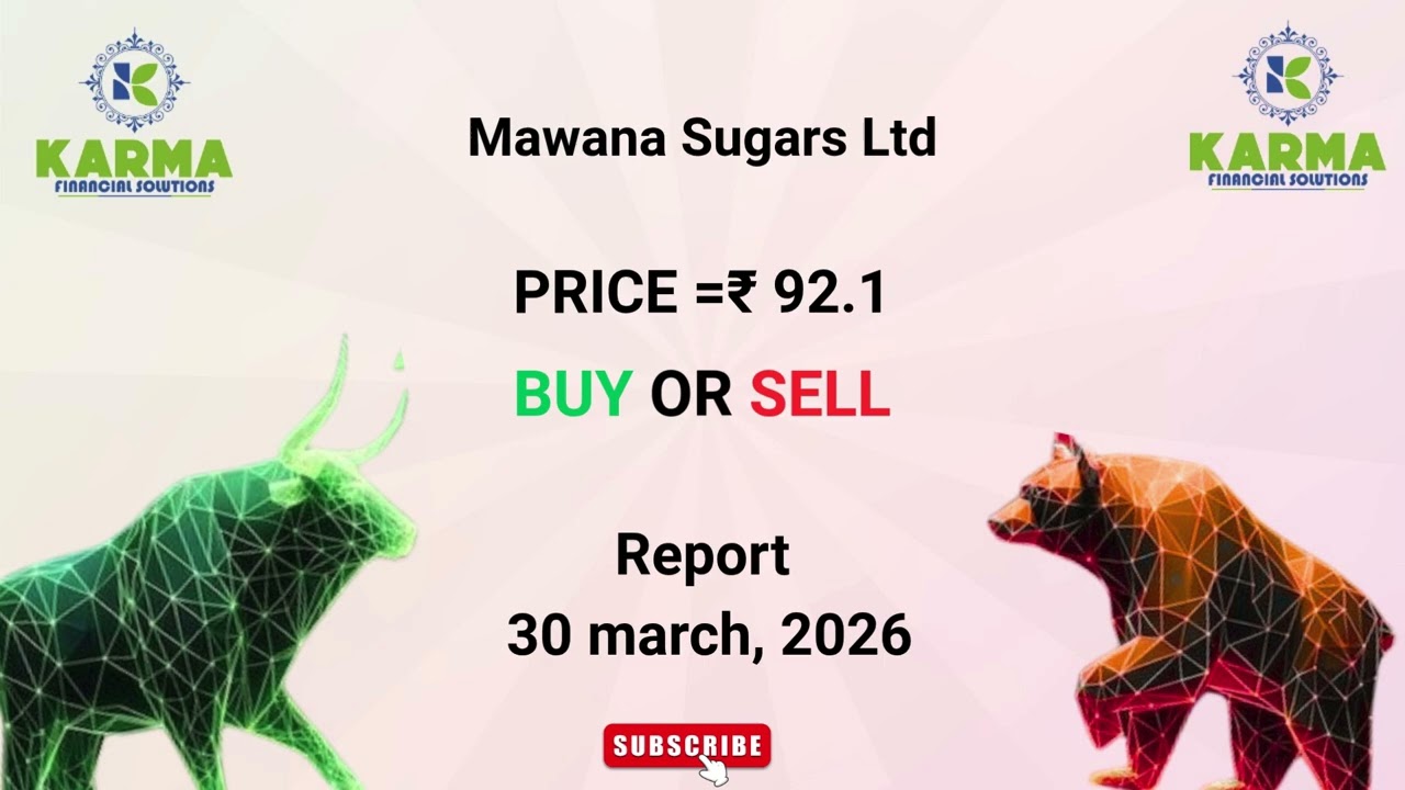 Sugar Stocks Rally 🚀 | Mawana Sugars Ltd Complete Review
