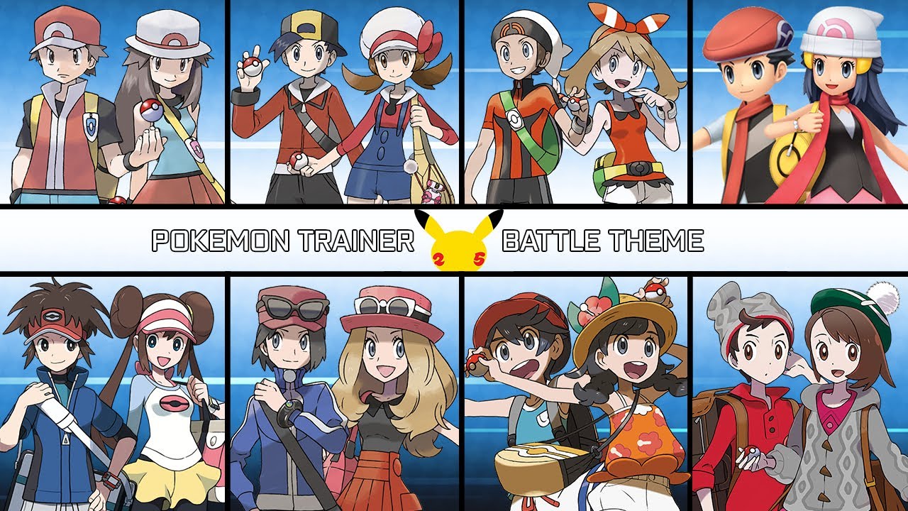 Evolution of ALL Pokemon Trainer Battle Themes (1996-2021) w/ BDSP