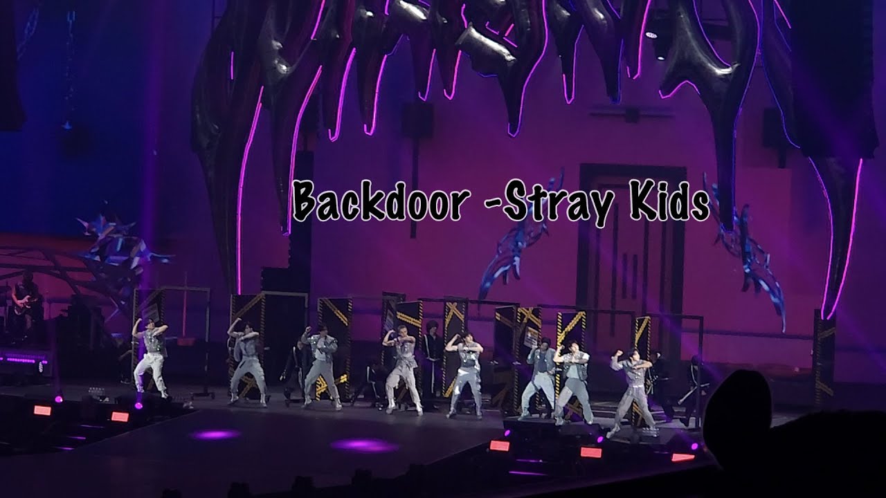 20250119 Backdoor [Stray Kids dominATE in Hong Kong] (Stay ver.)