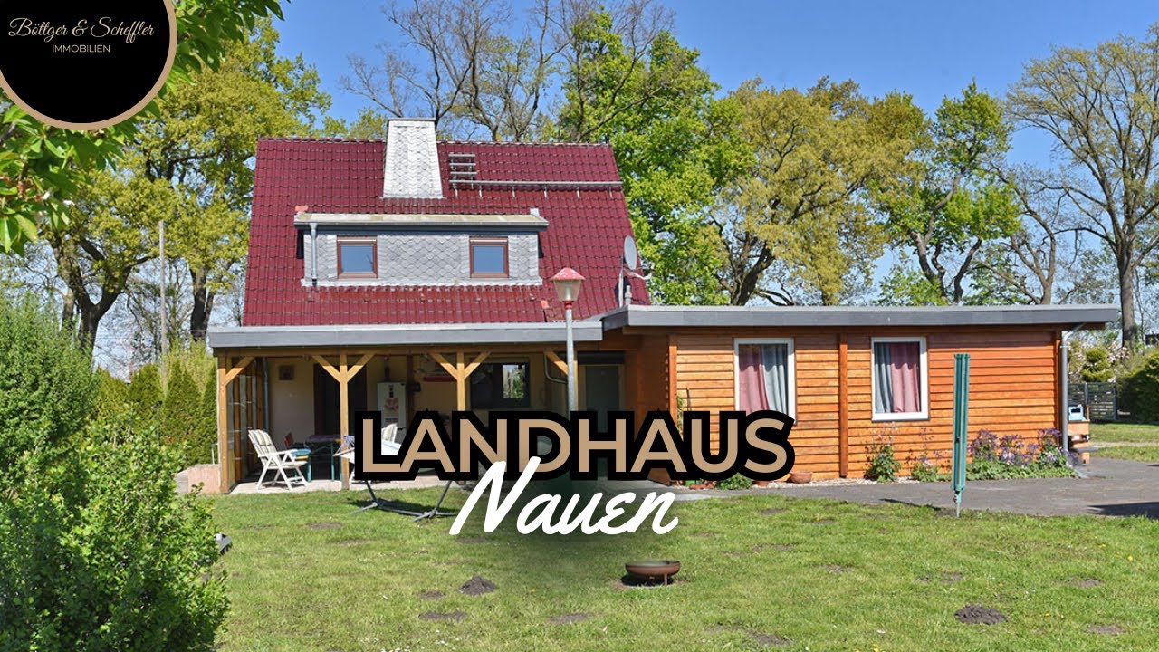 Wohnen wie im Urlaub! Landhaus auf großzügigem Grundstück | Immobilienmakler in Nauen - Brandenburg