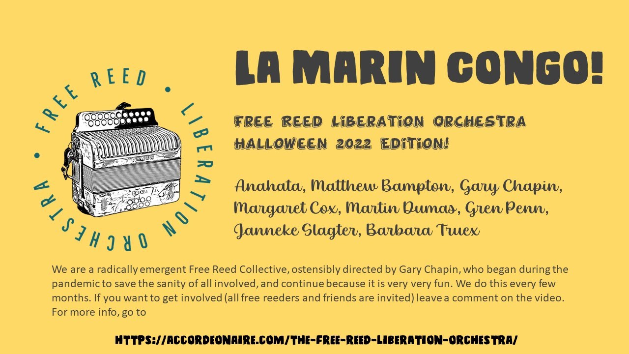Free Reed Liberation Orchestra: La Marin Congo!