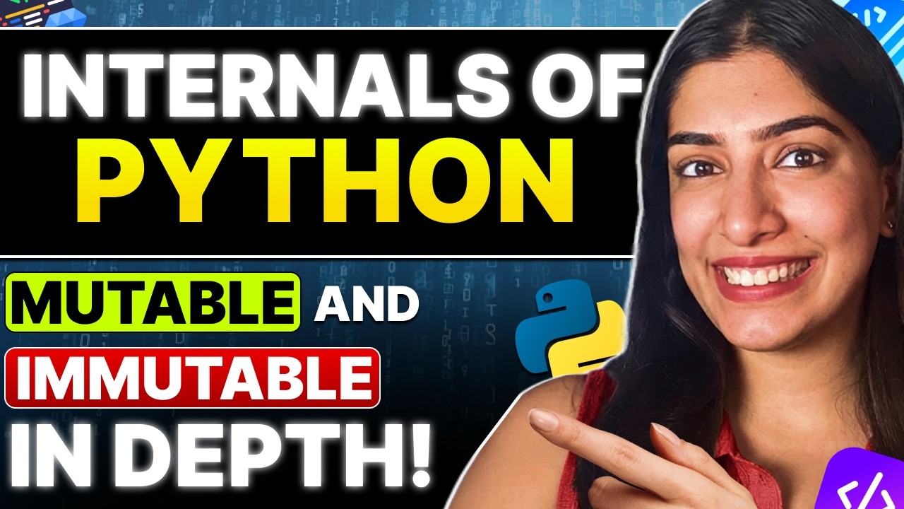 Внутреннее устройство Python — самое простое и подробное объяснение изменяемых и неизменяемых тип...