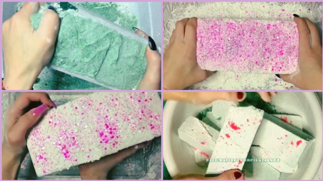 Floral Foam With Pigment & Glitter [Smallsadgirlasmr]