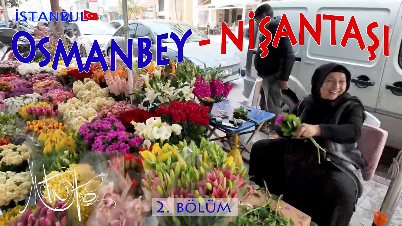 Adım adım İSTANBUL/ M. Köy, Şişli, Osmanbey, Nişantaşı büyük yürüyüş-2 / 4K Walking Tour