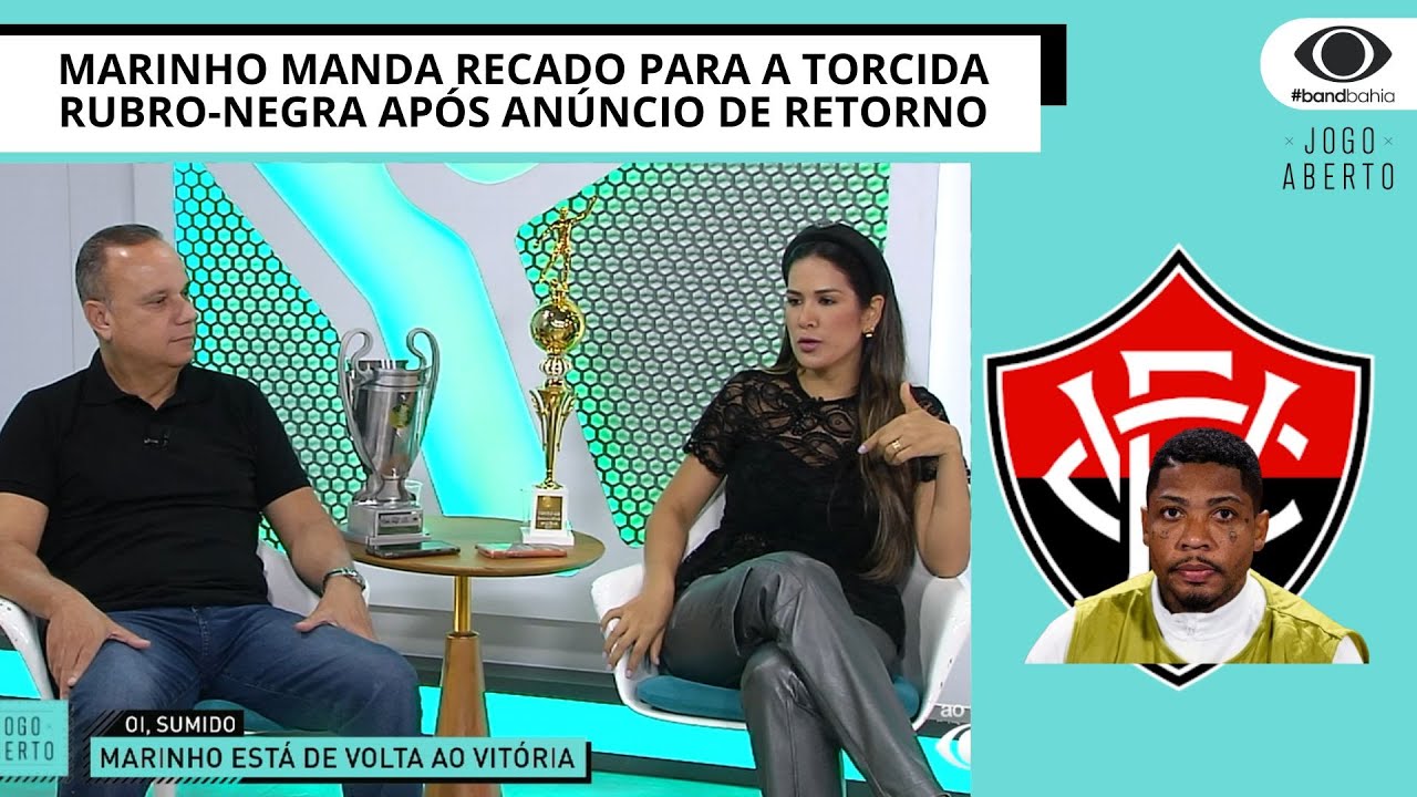 MARINHO MANDA RECADO PARA A TORCIDA RUBRO-NEGRA AP&Oacute;S AN&Uacute;NCIO DE RETORNO | JOGO ABERTO BA