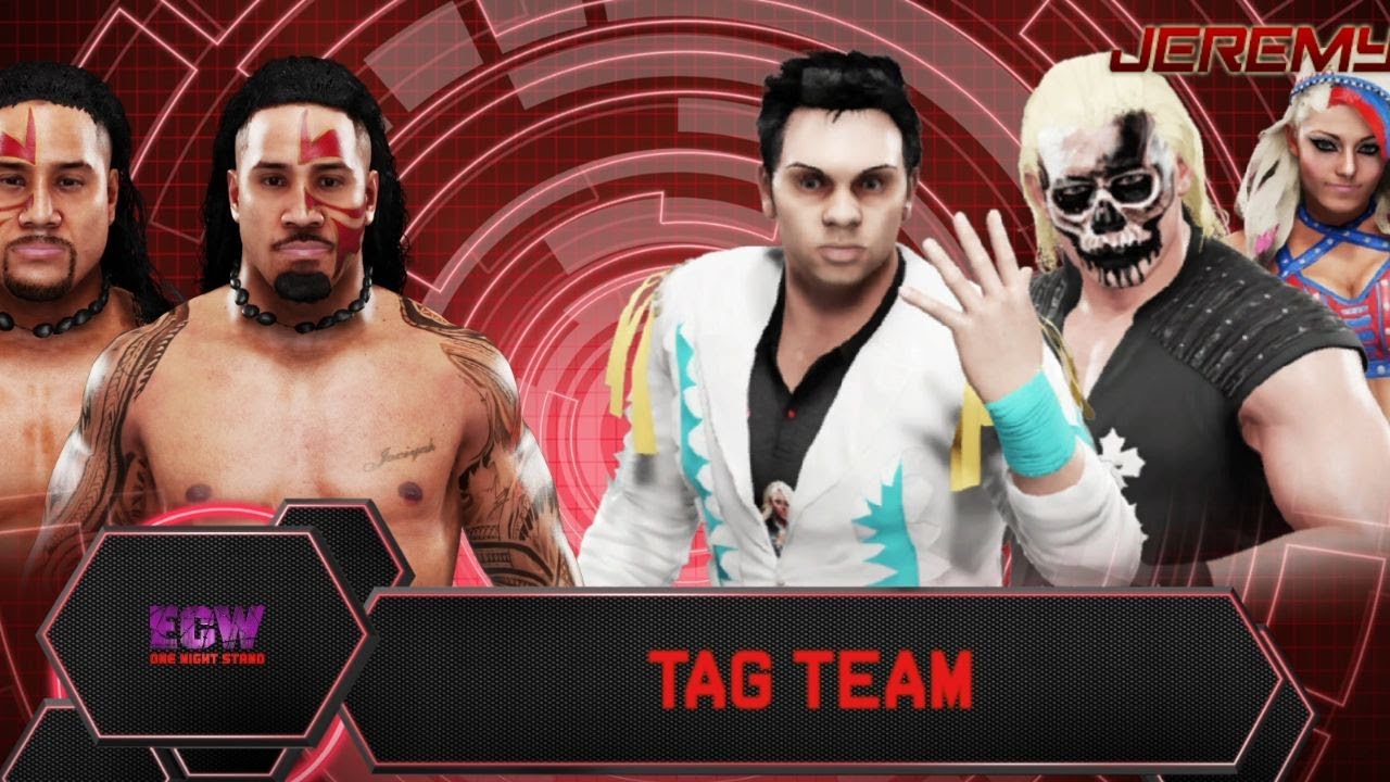 TAG TEAM The Usos vs JeremyTV & Tiziano - WWE 2K JKuzap