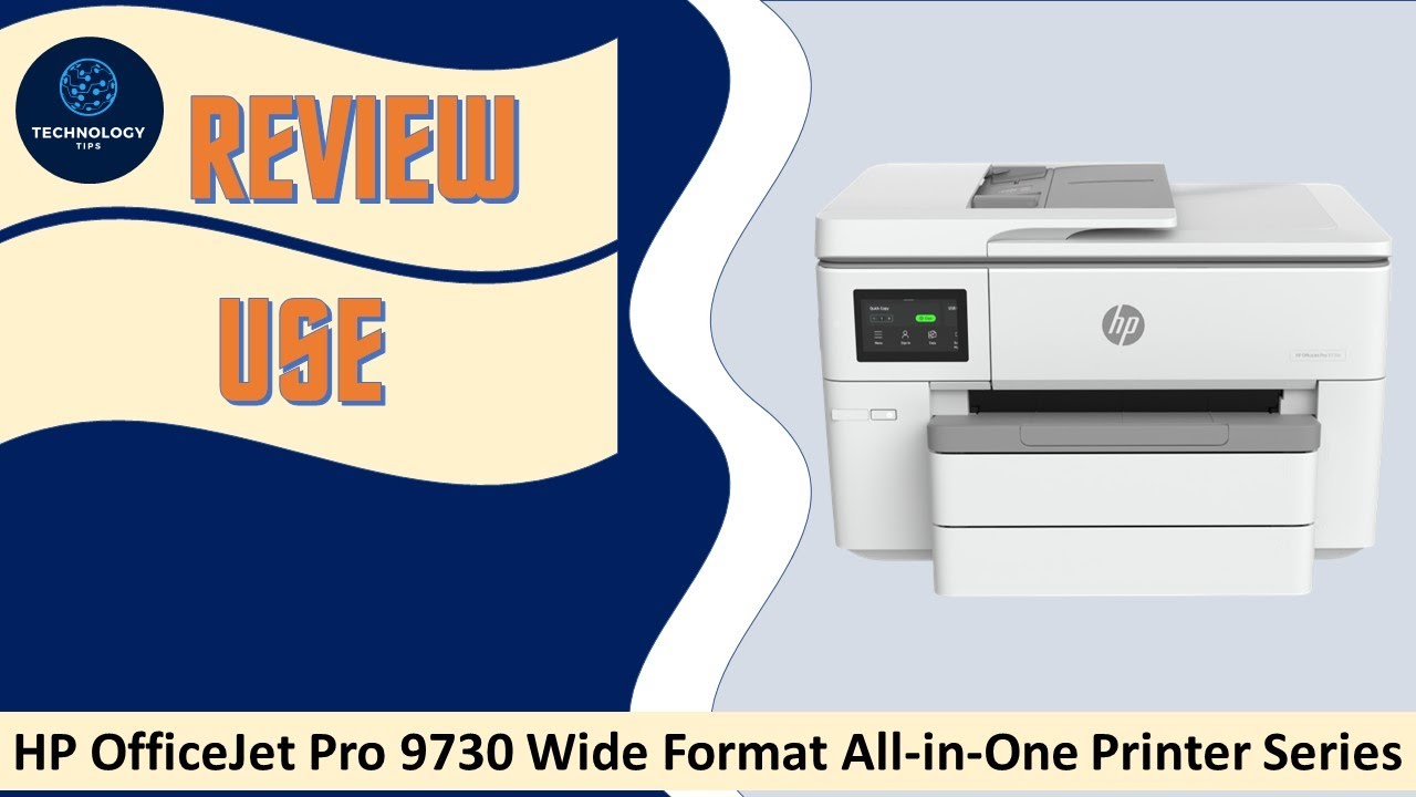 Обзор широкоформатного принтера HP OfficeJet Pro 9730 серии AiO