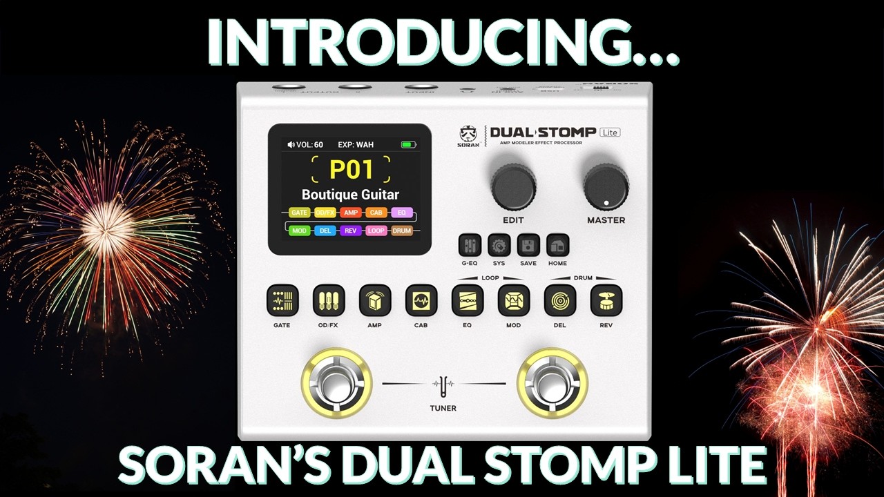 Soran Dual Stomp Lite &mdash; задержка, звуковые сэмплы и информация.