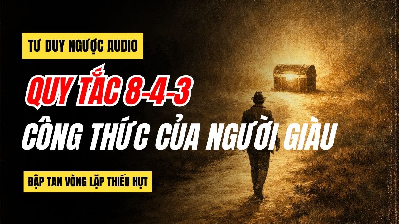 QUY TẮC 8-4-3 | Công Thức Bứt Phá Tài Chính Sau Đúng 5 Năm | TƯ DUY NGƯỢC AUDIO