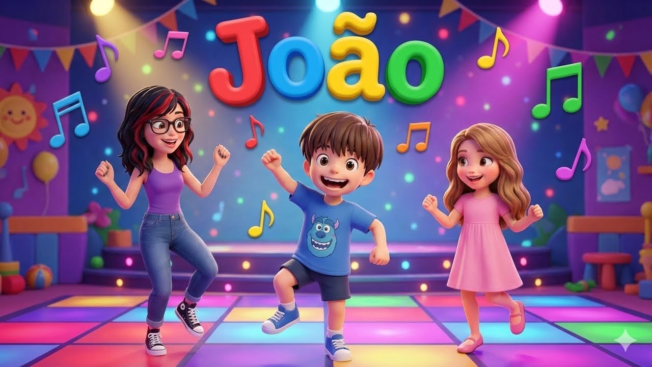 🚗 O Mundo de João! Música Infantil Divertida e Alegre | Lana e Luna