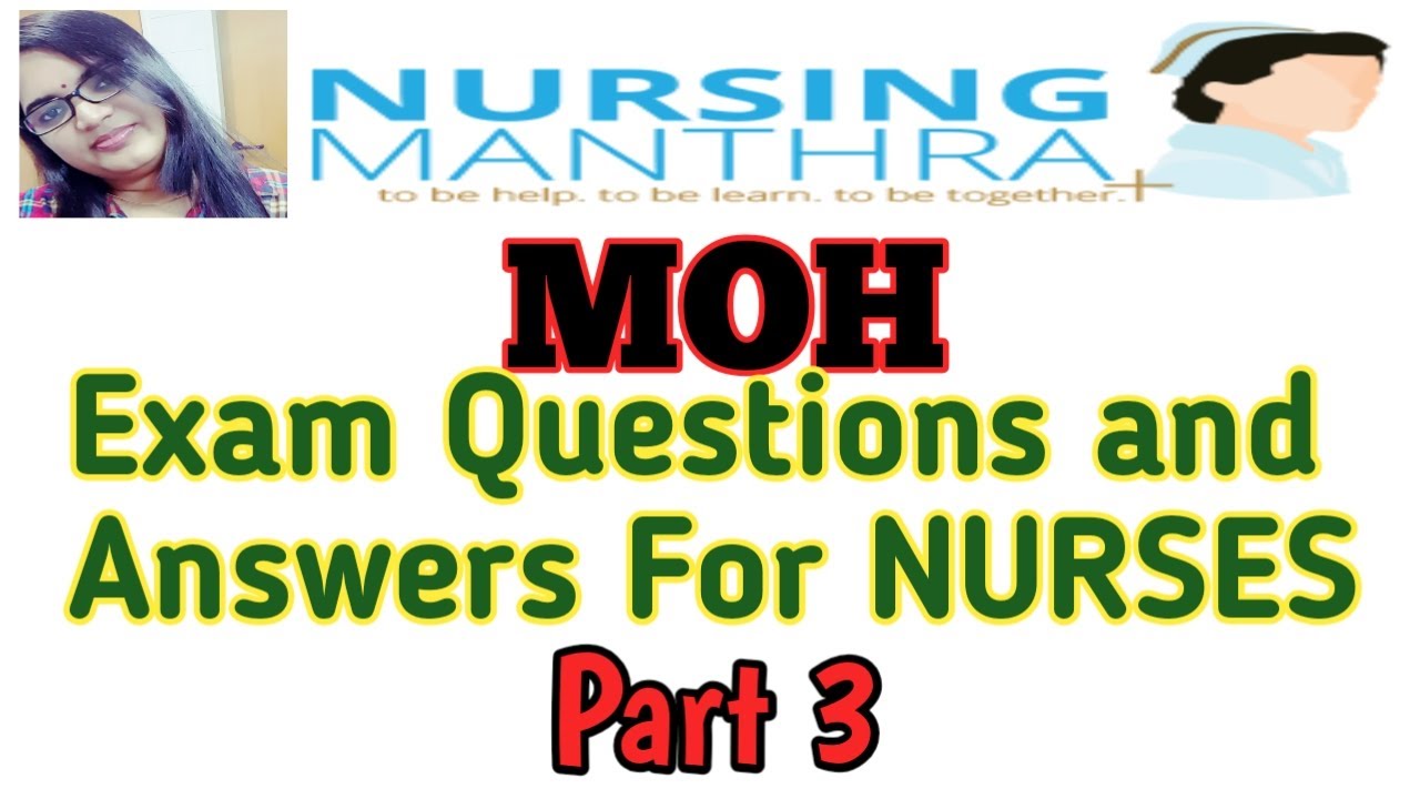 #PROMETRICEXAM #MOHEXAM #NCLEXRNEXAM LATEST MOH EXAM Questions & Answers for nurses 2019 part 3