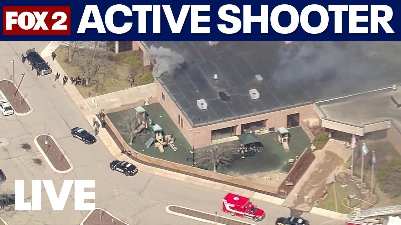 Active shooter scene in West Bloomfield after Jewish Synagogue targeted