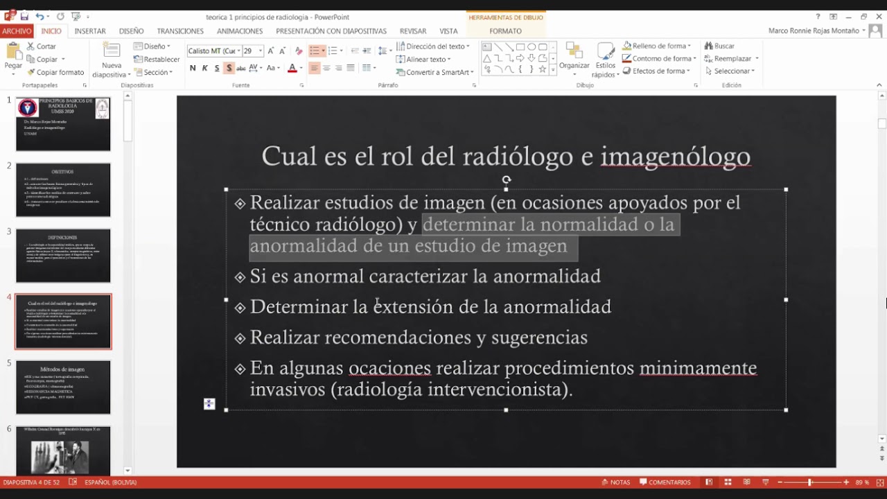 principios básicos de radiología