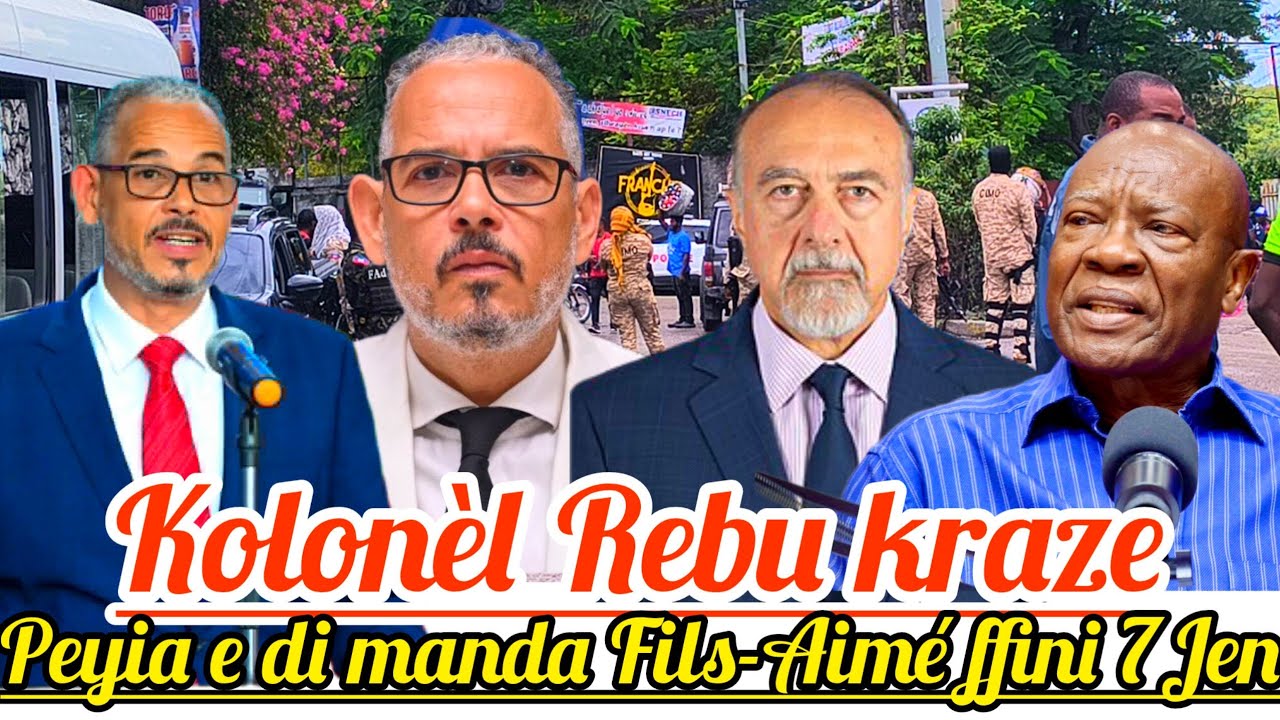 WOW😱🆘Kolonèl Himmler Rebu fenk kraze Peyia l deklare Manda Fils-Aimé Ap fini 7Jen.