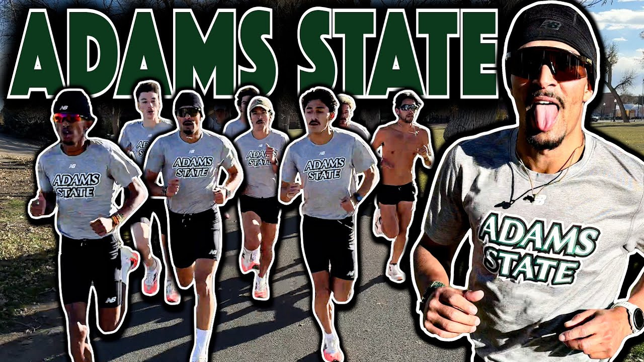 Повторы миль на высоте 9000 футов ⛰️ Adams State XC