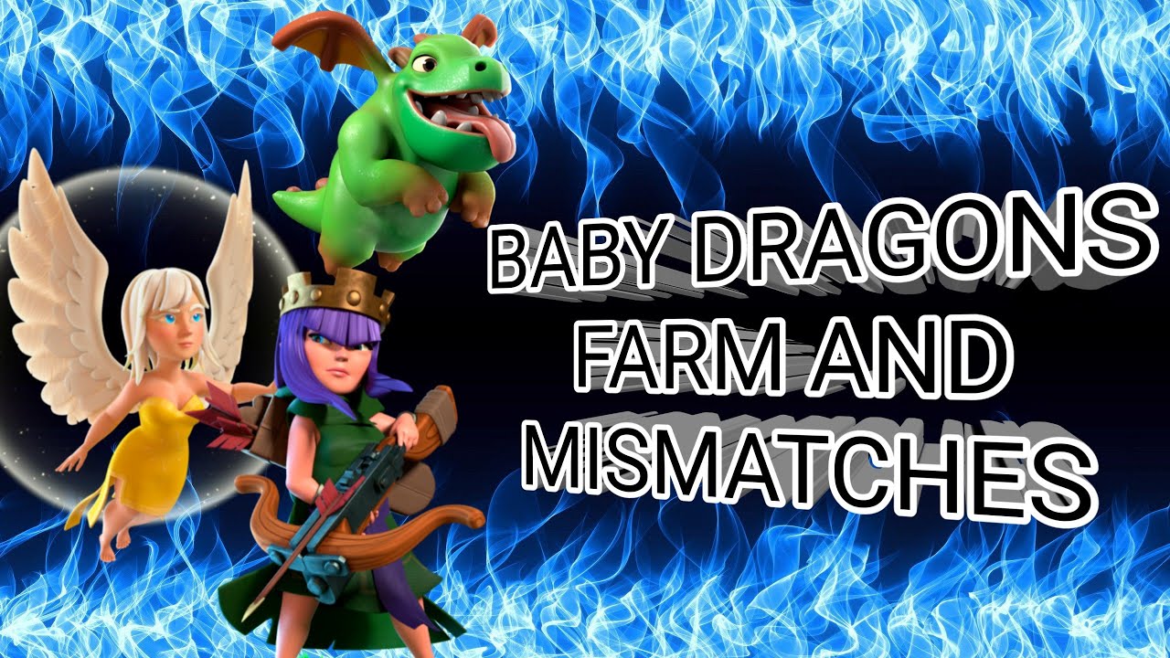 New to TH10 Strategy - Queen Charge Baby Dragons | Clash of Clans