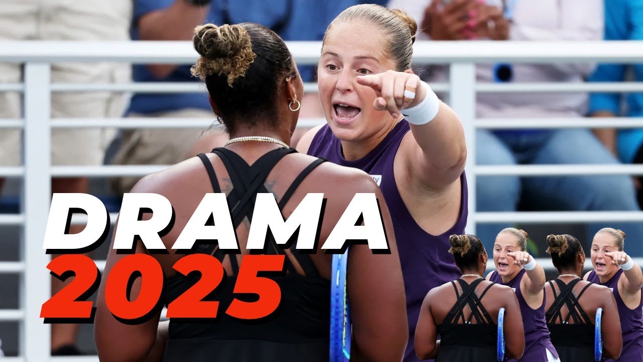 TOP 10 WTA Tennis DRAMA in 2025 (ICONIC)